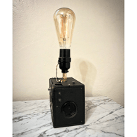 Conley No. 2 Kewpie Vintage Box Camera Table Lamp – 1915 Conversion