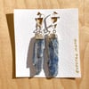 Sodalite Crystal Earrings