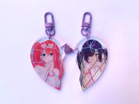 Image 1 of (MISPRINTS) GETCHA! Tri & Aya Magnetic Charms 