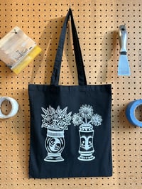Image 1 of Skull Vases Tote 