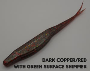 Image of 5" Split Tail Jerk Bait (8pk) (Various Colors)