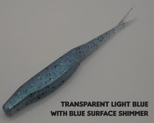 Image of 5" Split Tail Jerk Bait (8pk) (Various Colors)