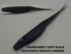 Image of 5" Split Tail Jerk Bait (8pk) (Various Colors)