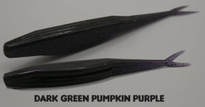 Image of 5" Split Tail Jerk Bait (8pk) (Various Colors)