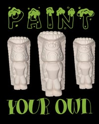 Paint Your Own Tiki Mug! Free Shipping!