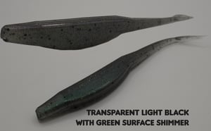 Image of 5" Split Tail Jerk Bait (8pk) (Various Colors)