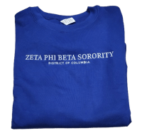 Zeta Phi Beta DC Premium Sweatshirt 