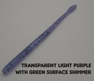 Image of 6.25" Spade Tail Trick Worm (8pk) (Various Colors)
