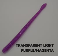 Image 7 of 6.25" Spade Tail Trick Worm (8pk) (Various Colors)