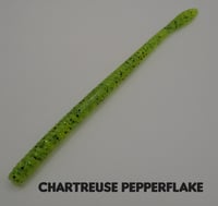 Image 12 of 6.25" Spade Tail Trick Worm (8pk) (Various Colors)
