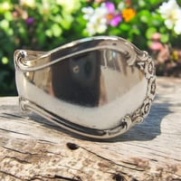 Image 2 of Wedding Bells by Rogers - Sterling Silver Spoon Ring