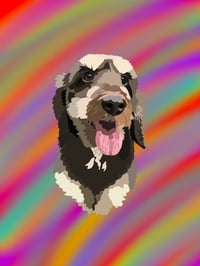 Image 13 of Digital pet portraits (full body)