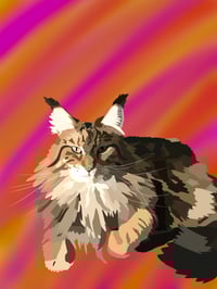 Image 12 of Digital pet portraits (full body)