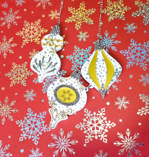 Image of Christmas ornaments necklace - LIMITED