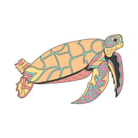 Image 3 of "Sea Turtle" Art Print