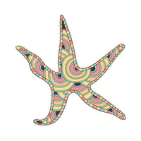 Image 3 of "Starfish" Art Print