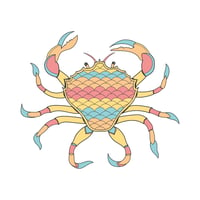 Image 3 of "Crab" Art Print