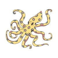 Image 3 of "Octopus" Art Print