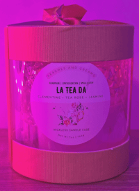 La Tea Da | 7oz Wickless Candle Vase