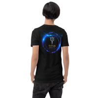 Image 2 of Men's Seahorse Luminescent Trident Tee