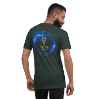 Image 4 of Men's Seahorse Luminescent Trident Tee