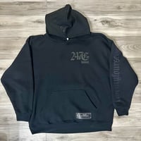 Image 2 of  Oversized Hoodie Clockwork Puff Print
