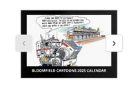 Bloomfield Cartoons Trucktoons 2025 Calendar