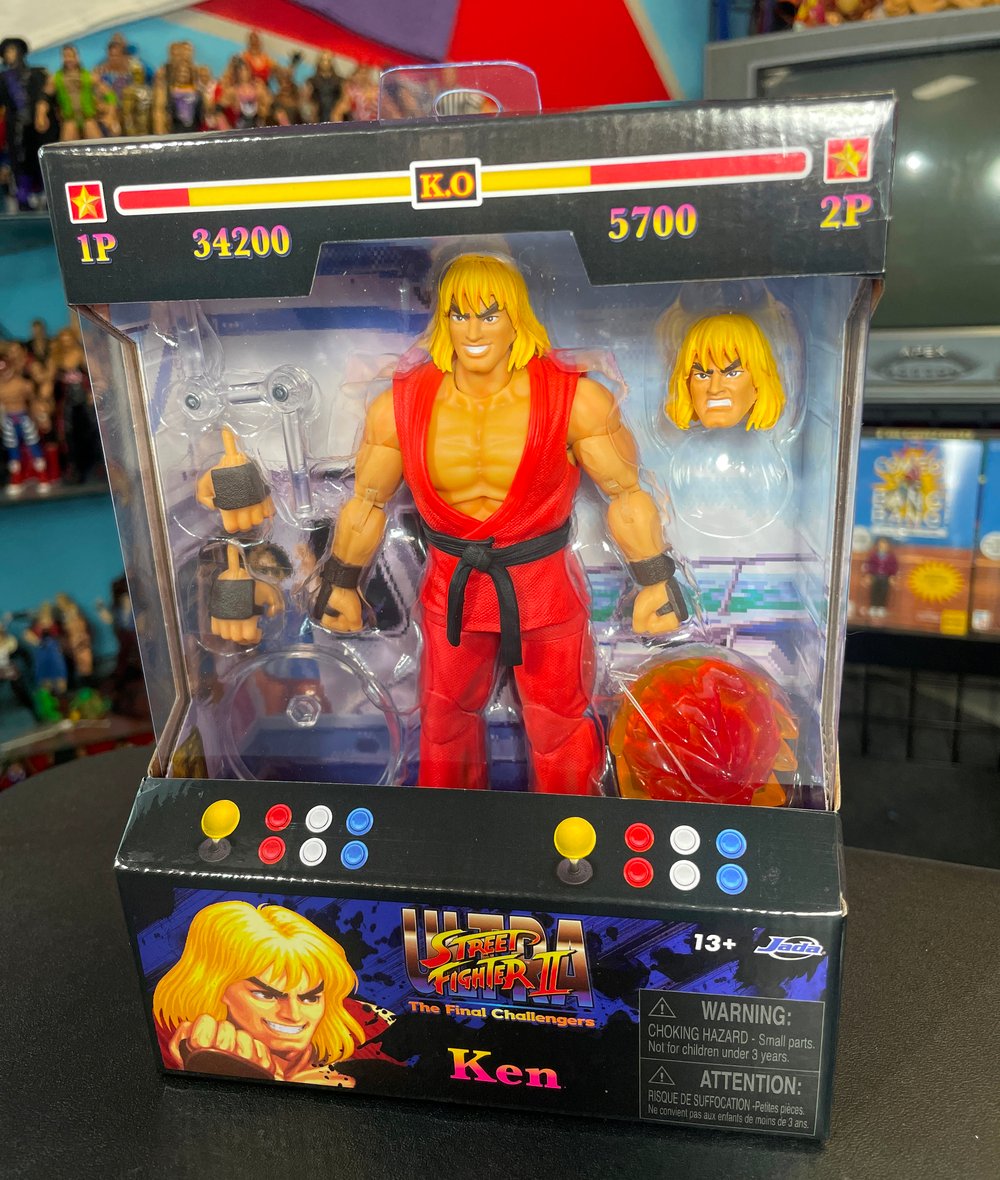 Ultra Street Fighter II KEN 6-Inch Action Figure by Jada Toys