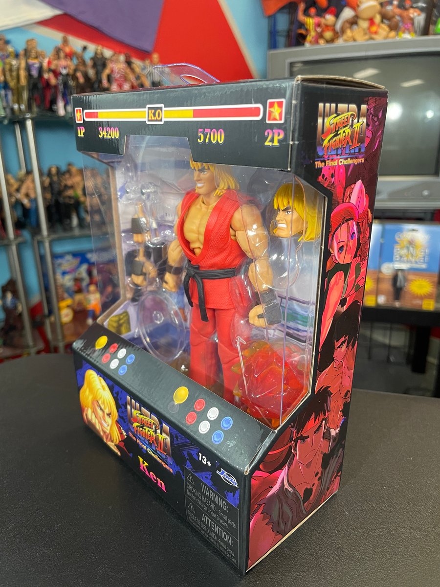 ken Ultra Street Fighter 2 Action Figure - Ken by JADA Toys