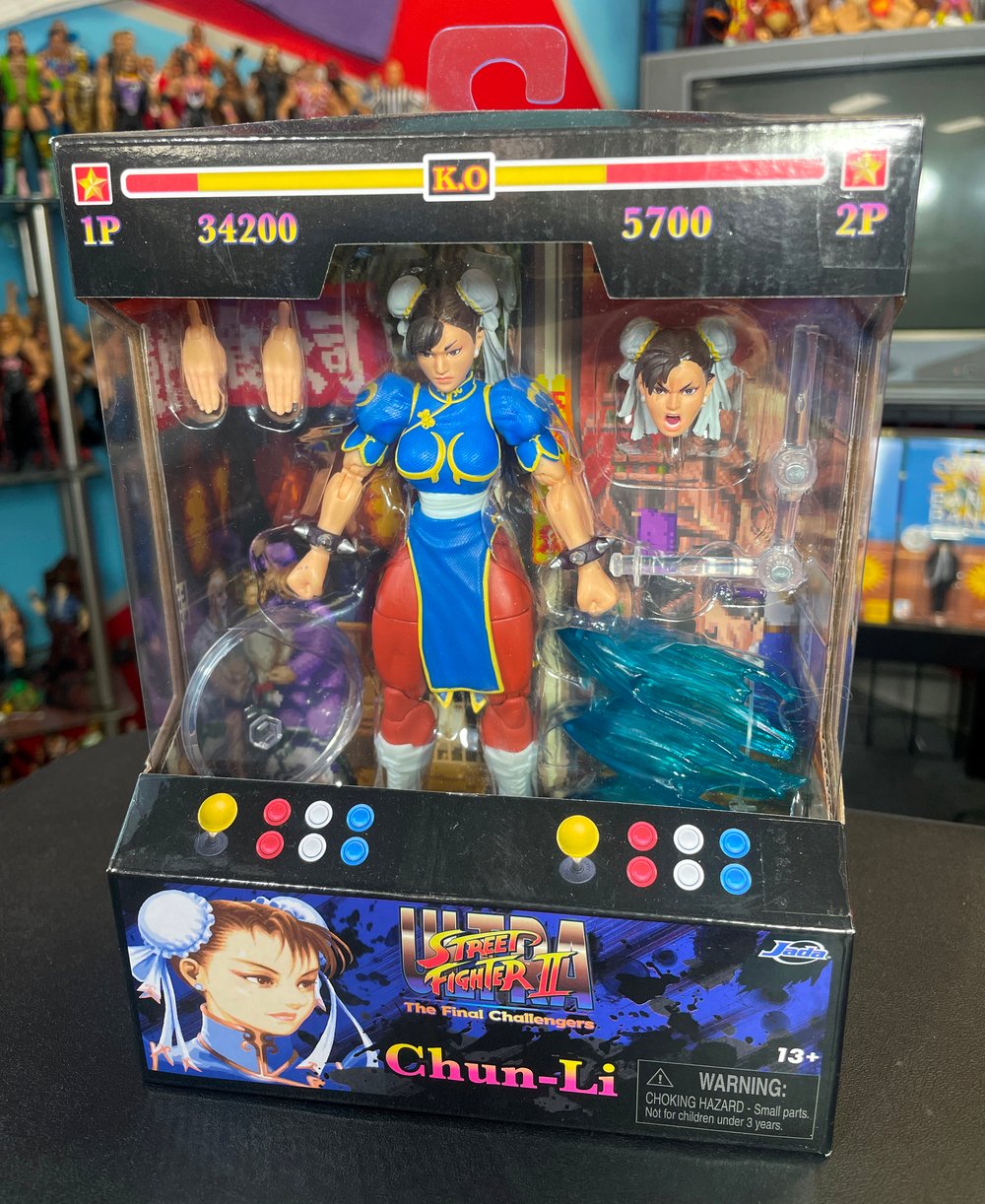 Ultra Street Fighter II CHUN-LI 6-Inch Action Figure by Jada Toys