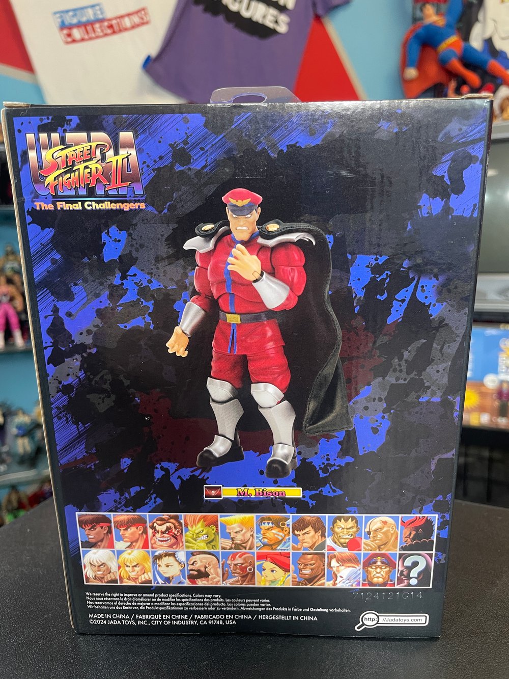 Ultra Street Fighter II M. Bison 6-Inch Action Figure by Jada Toys