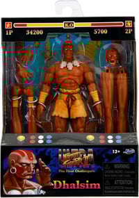 Image 1 of  Ultra Street Fighter II DHALSIM 6-Inch Action Figure by Jada Toys