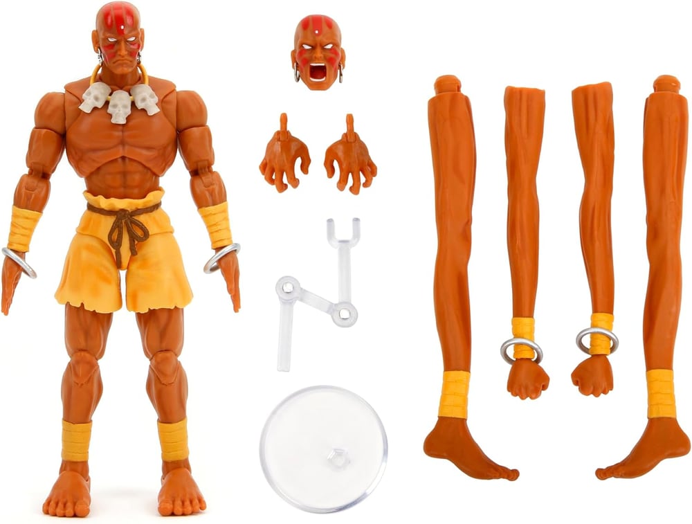  Ultra Street Fighter II DHALSIM 6-Inch Action Figure by Jada Toys