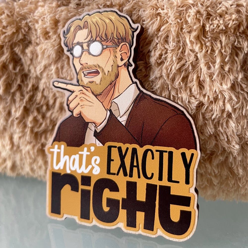 Image of Zeke Wooden Pin