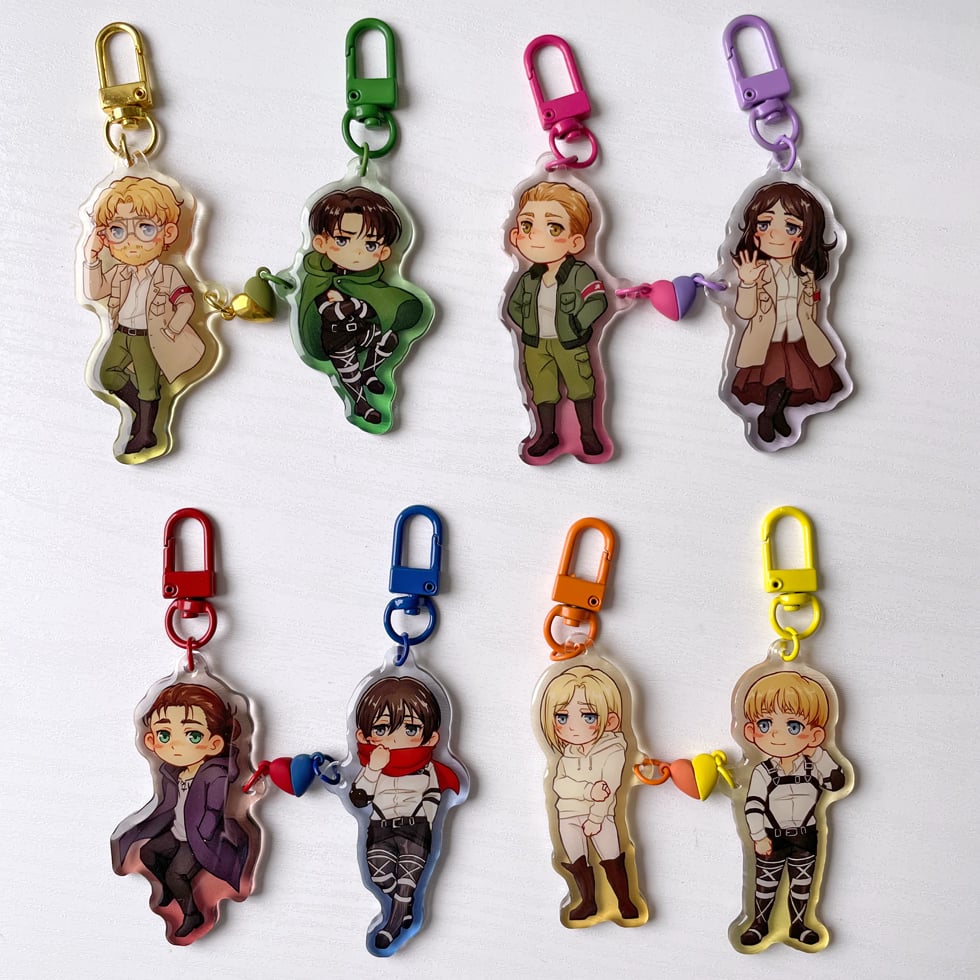 Image of Magnetic Acrylic Keychains 