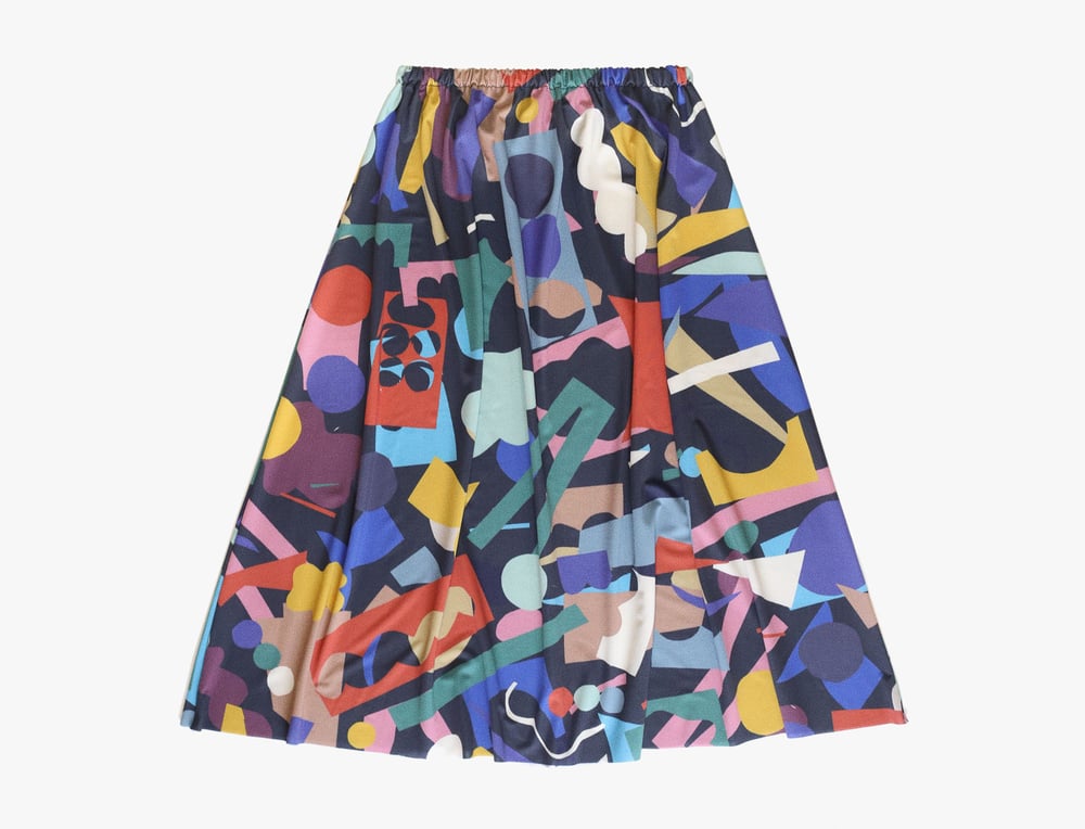 Image of COLOR CUTS SKIRT (preorder)