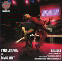 Image 2 of Duncan Reid and the Big Heads "C'Mon Josephine / Bombs Away" 7" (purple vinyl)
