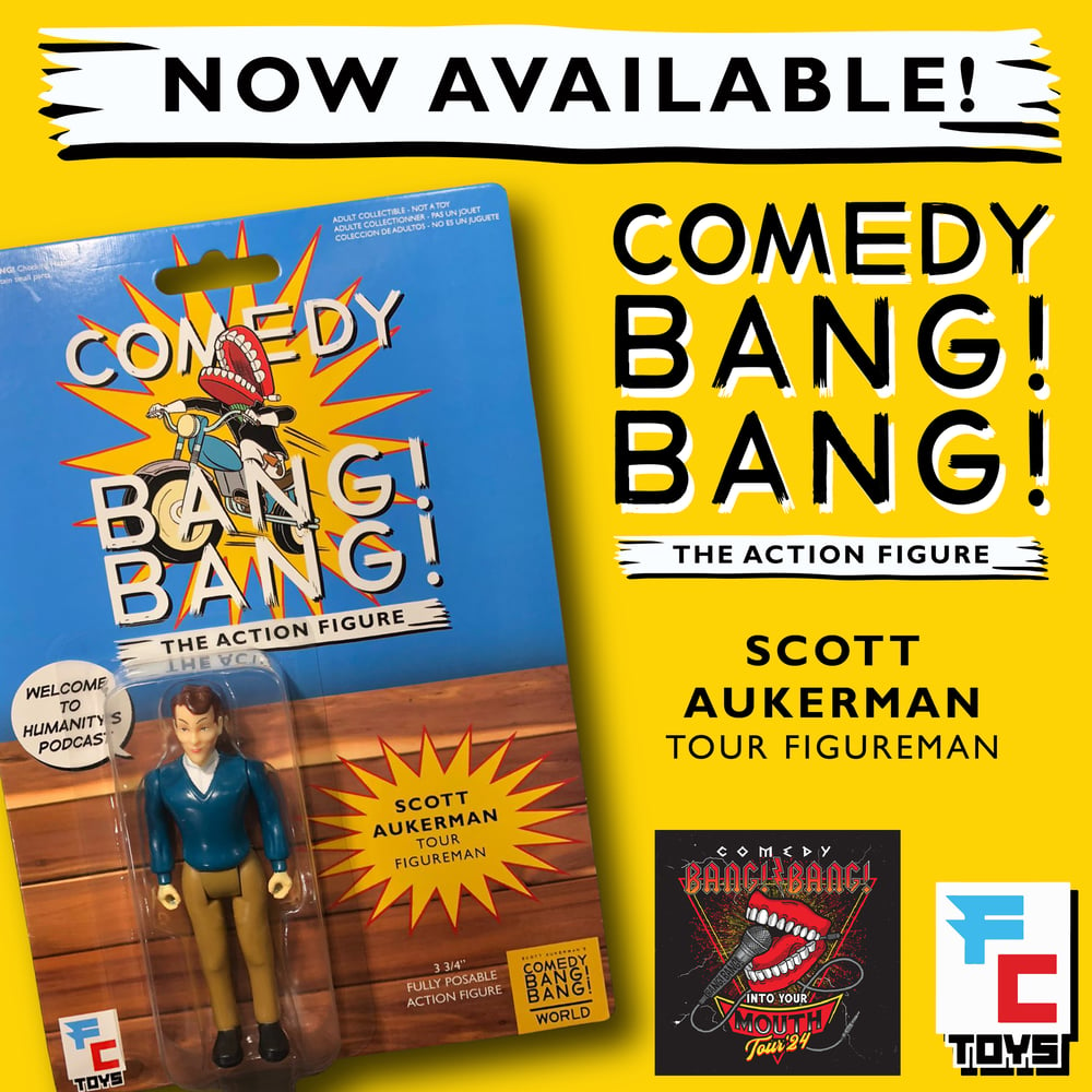 COMEDY BANG! BANG! SCOTT AUKERMAN TOUR VARIANT FIGURE BY FC TOYS