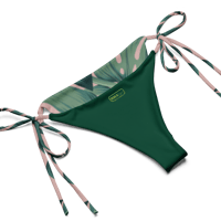 Image 3 of Monstera String Bikini UPF 50+ 