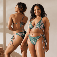 Image 12 of Monstera String Bikini UPF 50+ 