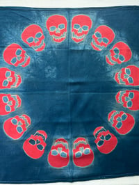 Image 2 of Fire Red Skull — Dishtowel