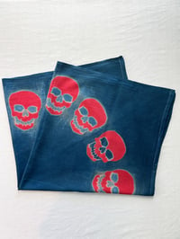 Image 1 of Fire Red Skull — Dishtowel