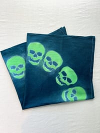 Image 1 of Lime Skull — Dishtowel