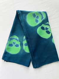 Image 3 of Lime Skull — Dishtowel