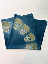 Image 1 of Olive Skull — Dishtowel