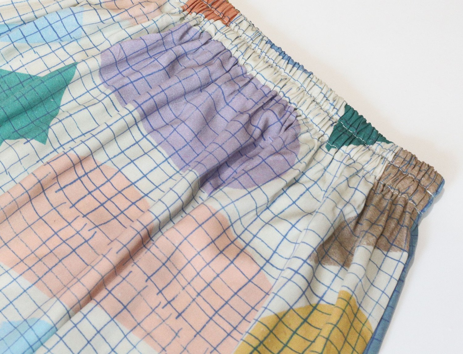 Image of SOFT CUTS GRID SKIRT