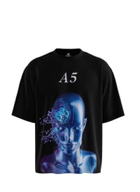 Image 1 of Split Free T-Shirt ( Black )