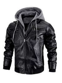 Image 1 of  Men's Leather Jacket