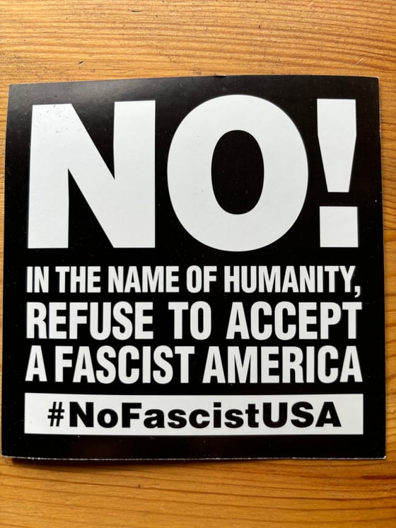 Image of In the Name of Humanity, We Refuse a Fascist America