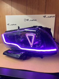 Image 2 of 11-14 charger triangle custom headlights 